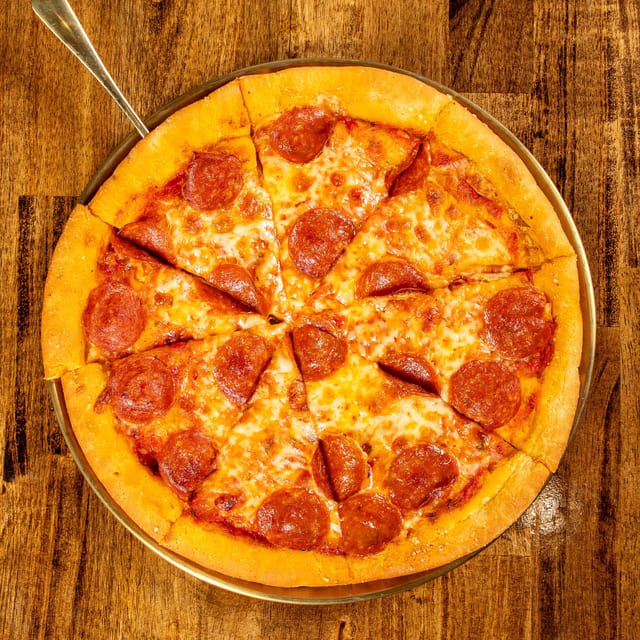 Roman Pepperoni Pizza.