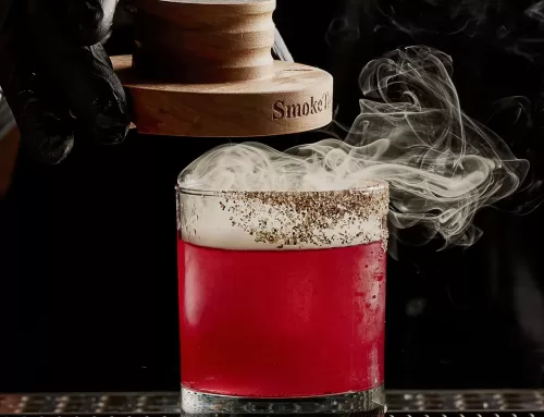 The Cocktail That Paints in Smoke